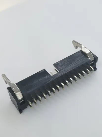 2.54mm 30p Ejector Header Box Header 180° Metal Latch 