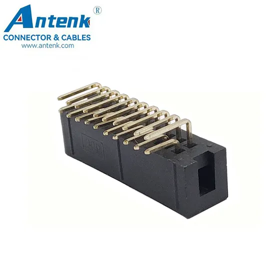 1.27mm 20p Box Header H4.9mm Right Angle Type 