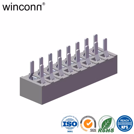 1.27mm Pitch Female Header Right Angle Type