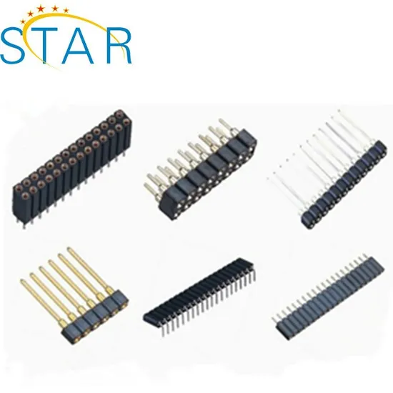 China Manufacturer Electrical 1.27mm Pin Female Header 