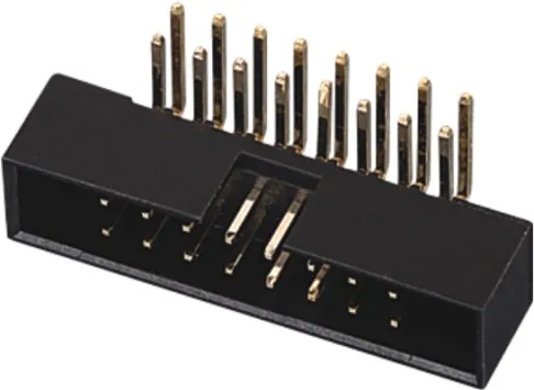 SMT Box Header 1.27 mm 50 POS Male PCB Solder IDC Socket 